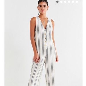 Urban Outifitters Striped Jumpsuit. NWT